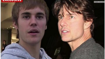 Justin Bieber i Tom Cruise