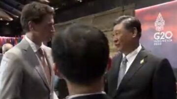 Justin Trudeau i Xi Jinping