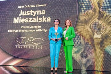 Justyna Mieszalska z nagrodą SheO w kategorii Lider w Ochronie Zdrowia