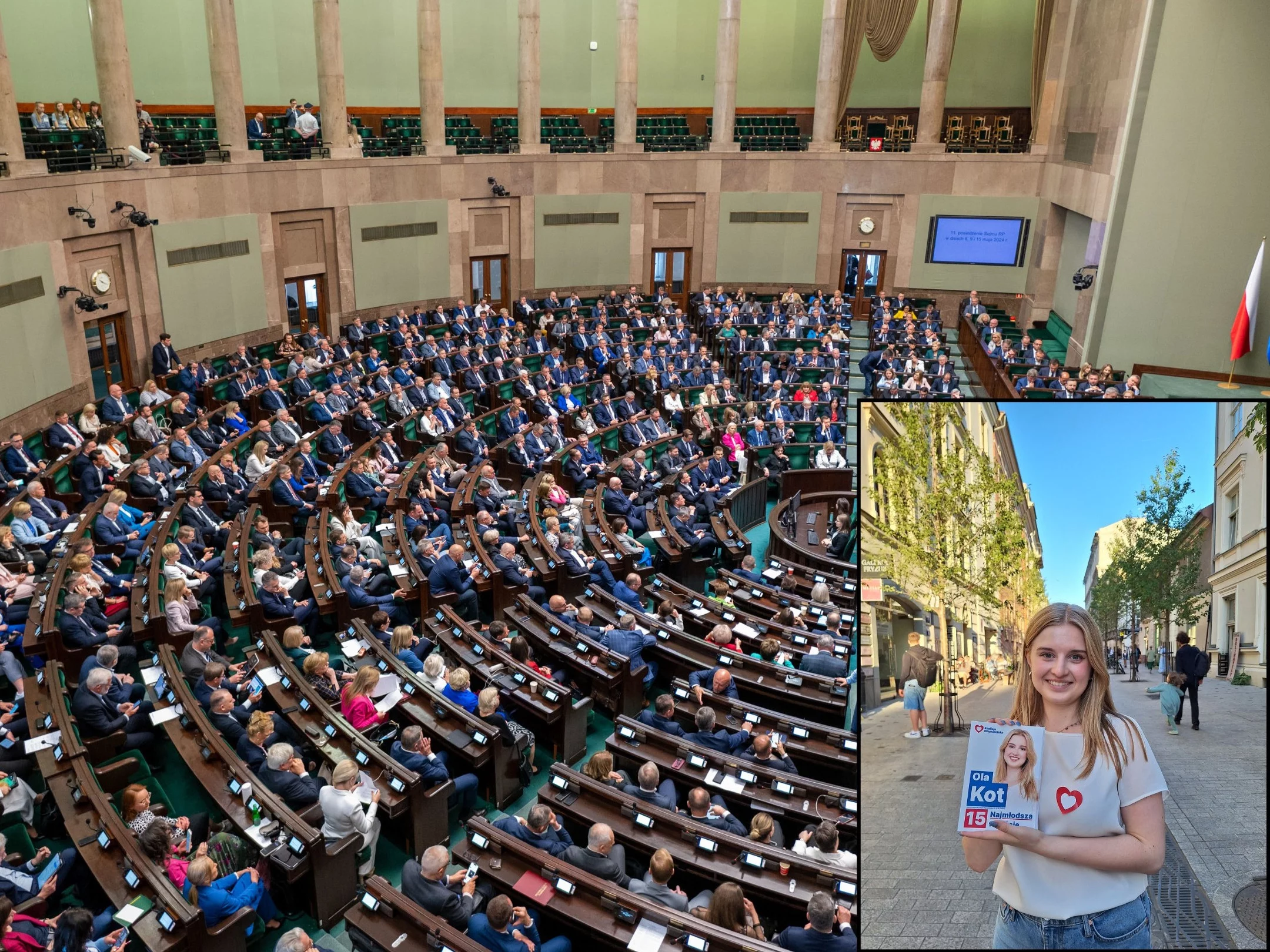 Liderka młodzieżówki Nowoczesnej zostanie najmłodszą posłanką