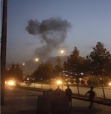 Kabul, wybuch