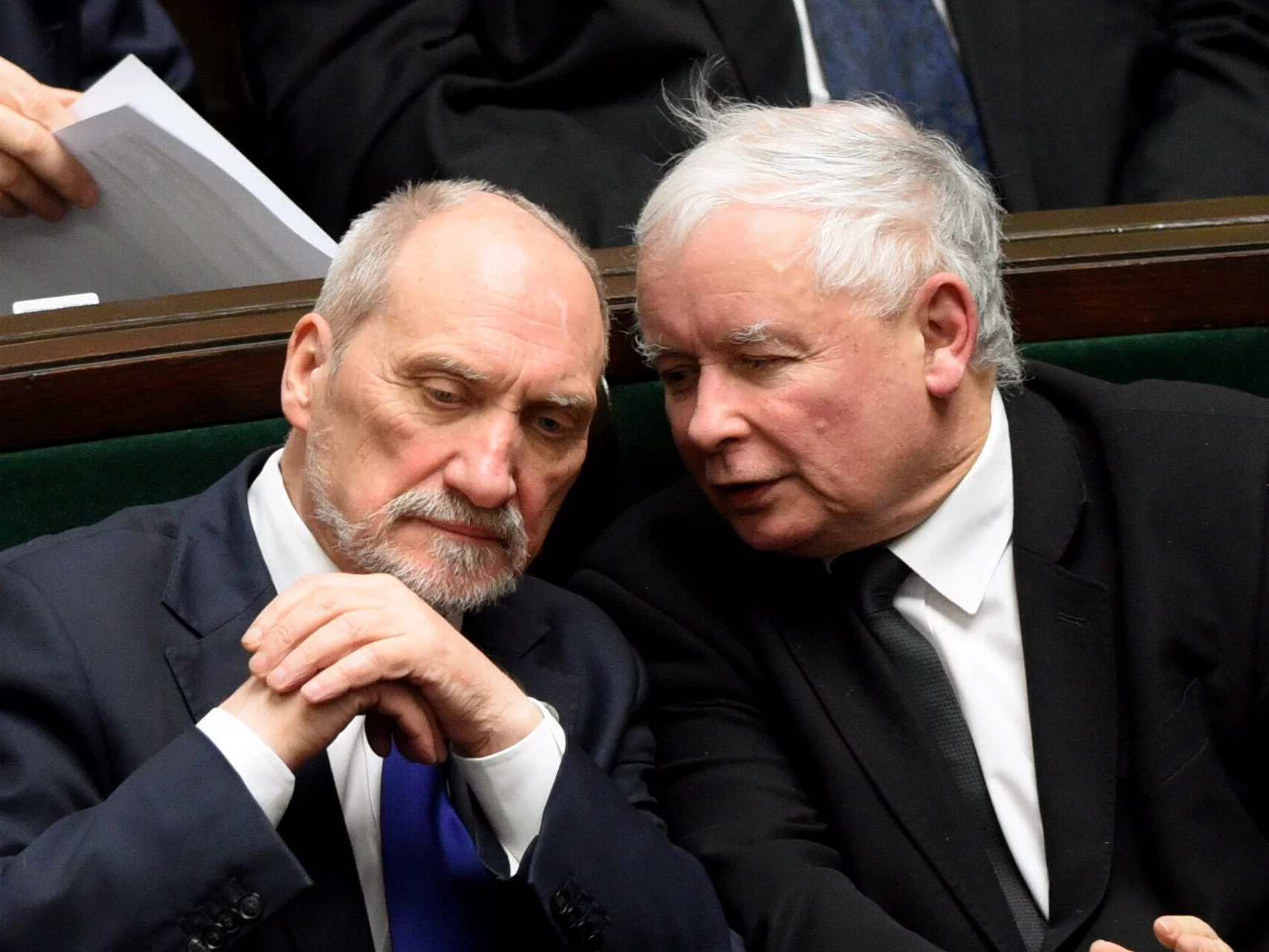 Antoni Macierewicz i Jarosław Kaczyński