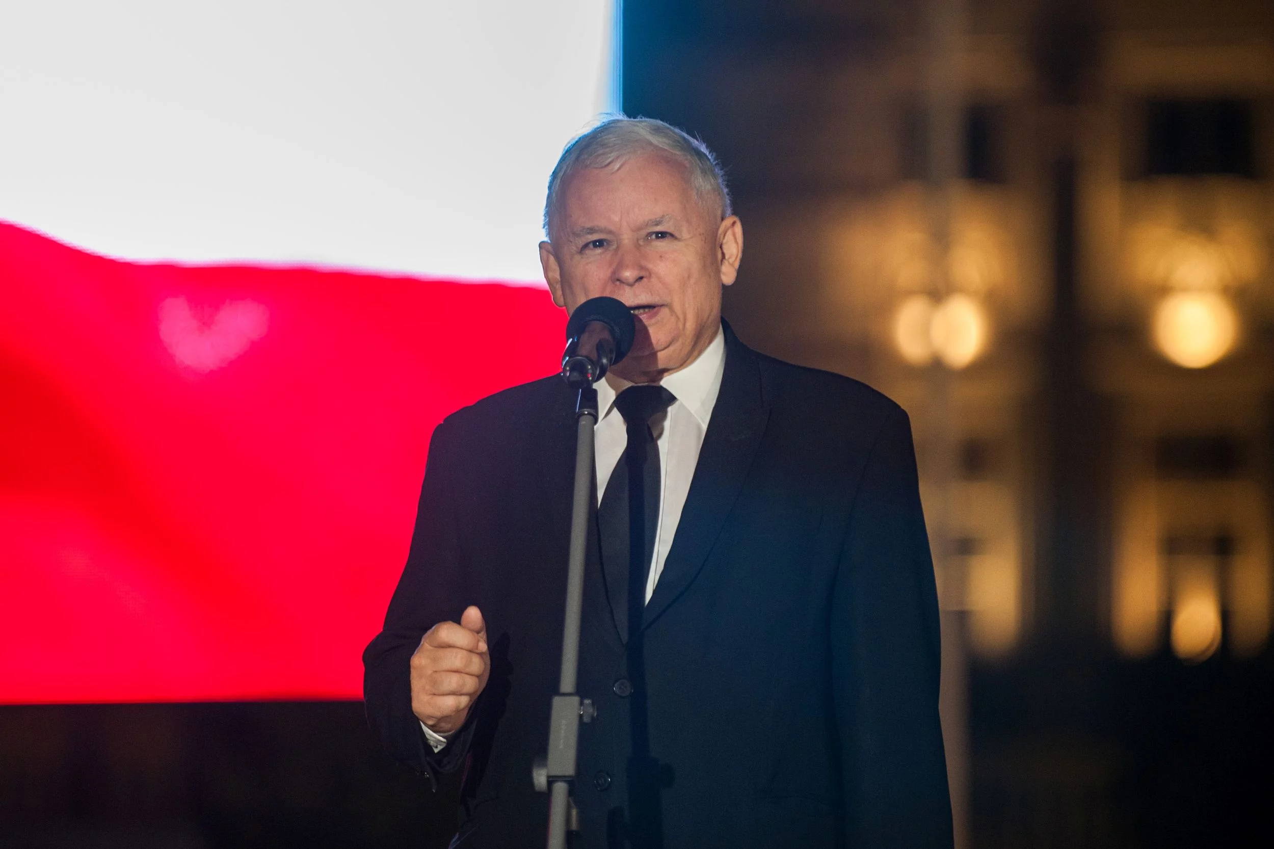 Prezes PiS Jarosław Kaczyński