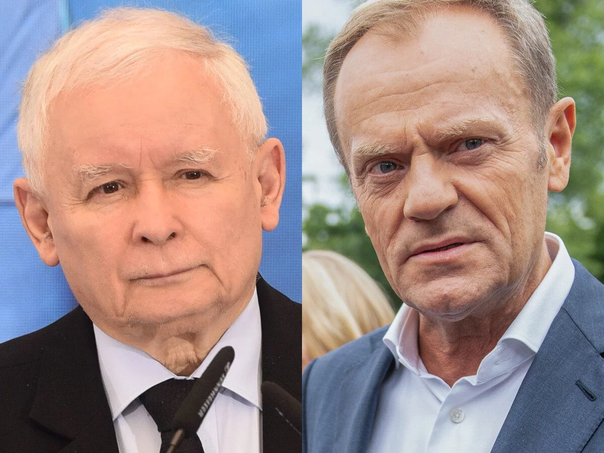 Jarosław Kaczyński i Donald Tusk