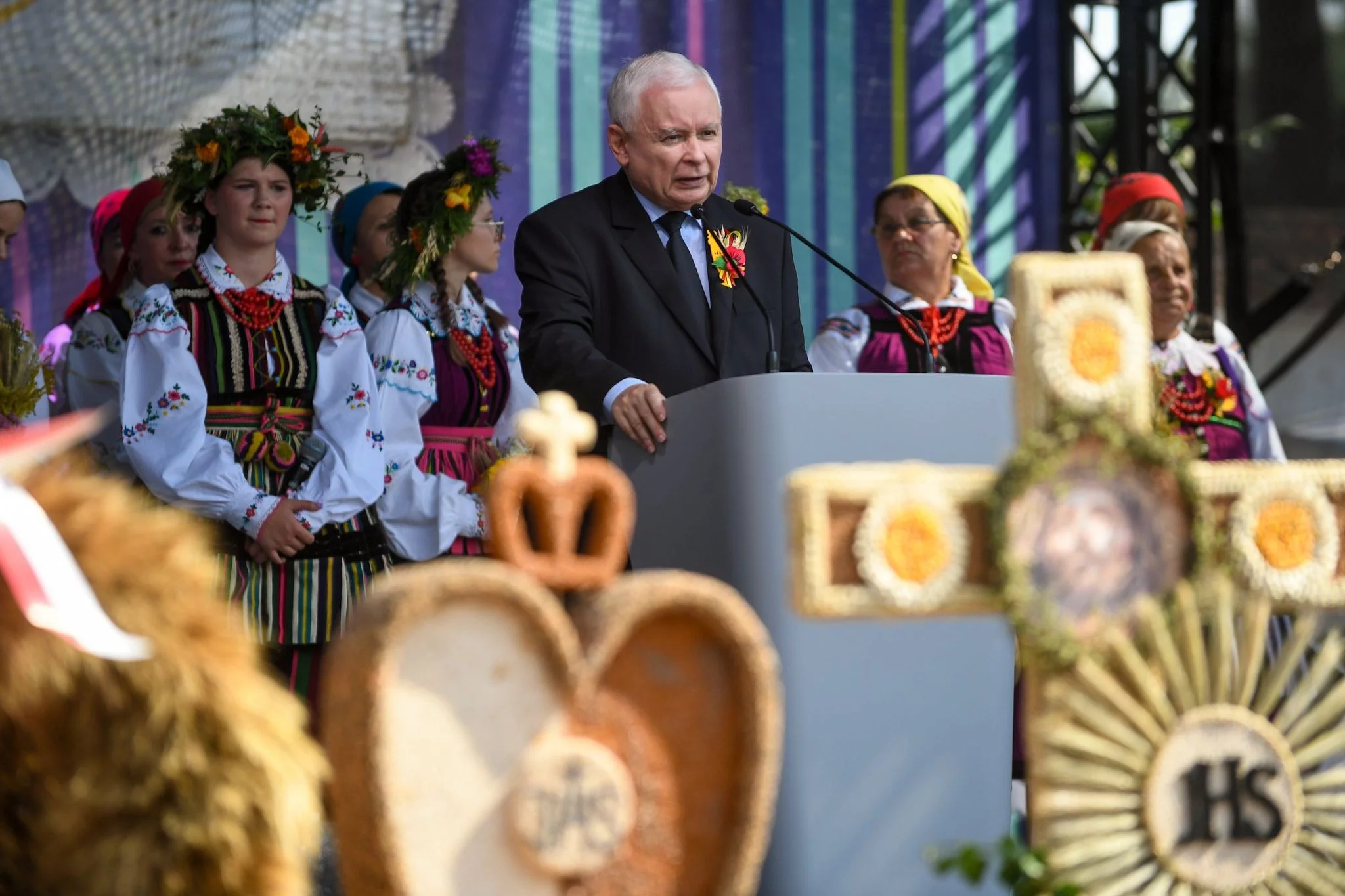 Jarosław Kaczyński w Paradyżu