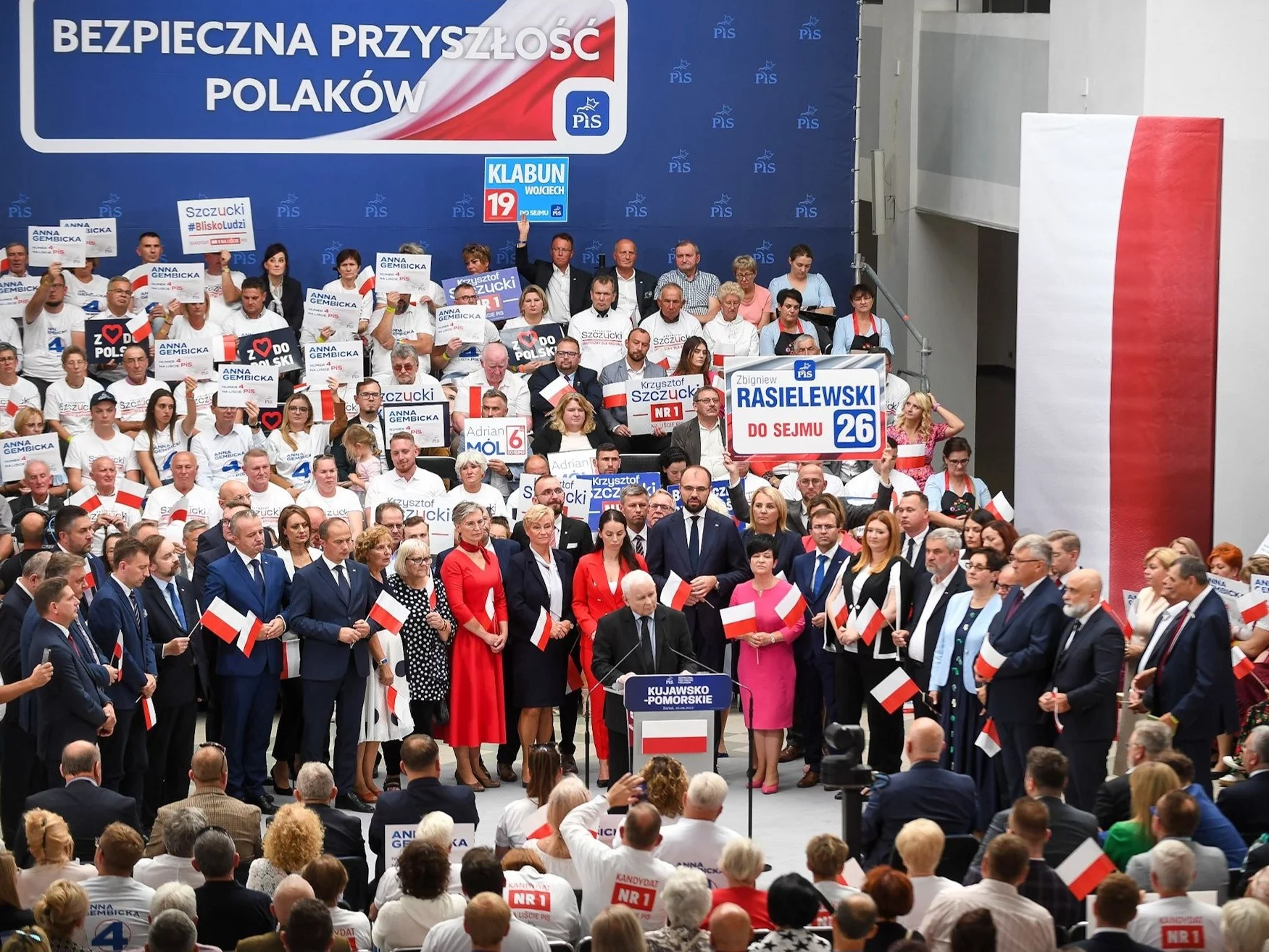 Jarosław Kaczyński w Toruniu