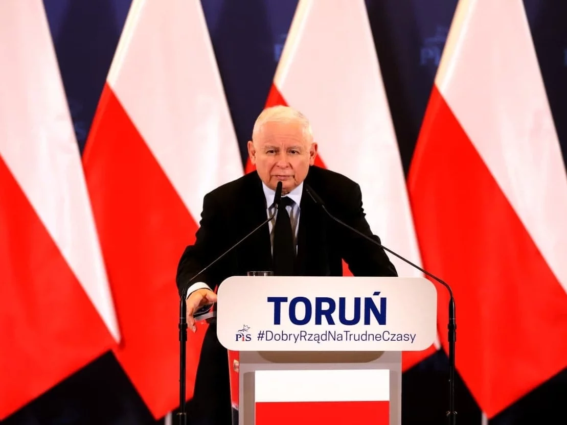 Jarosław Kaczyński w Toruniu