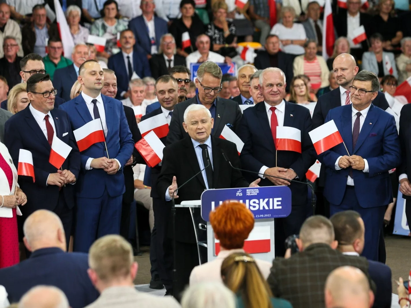 Jarosław Kaczyński w Gorzowie Wielkopolskim