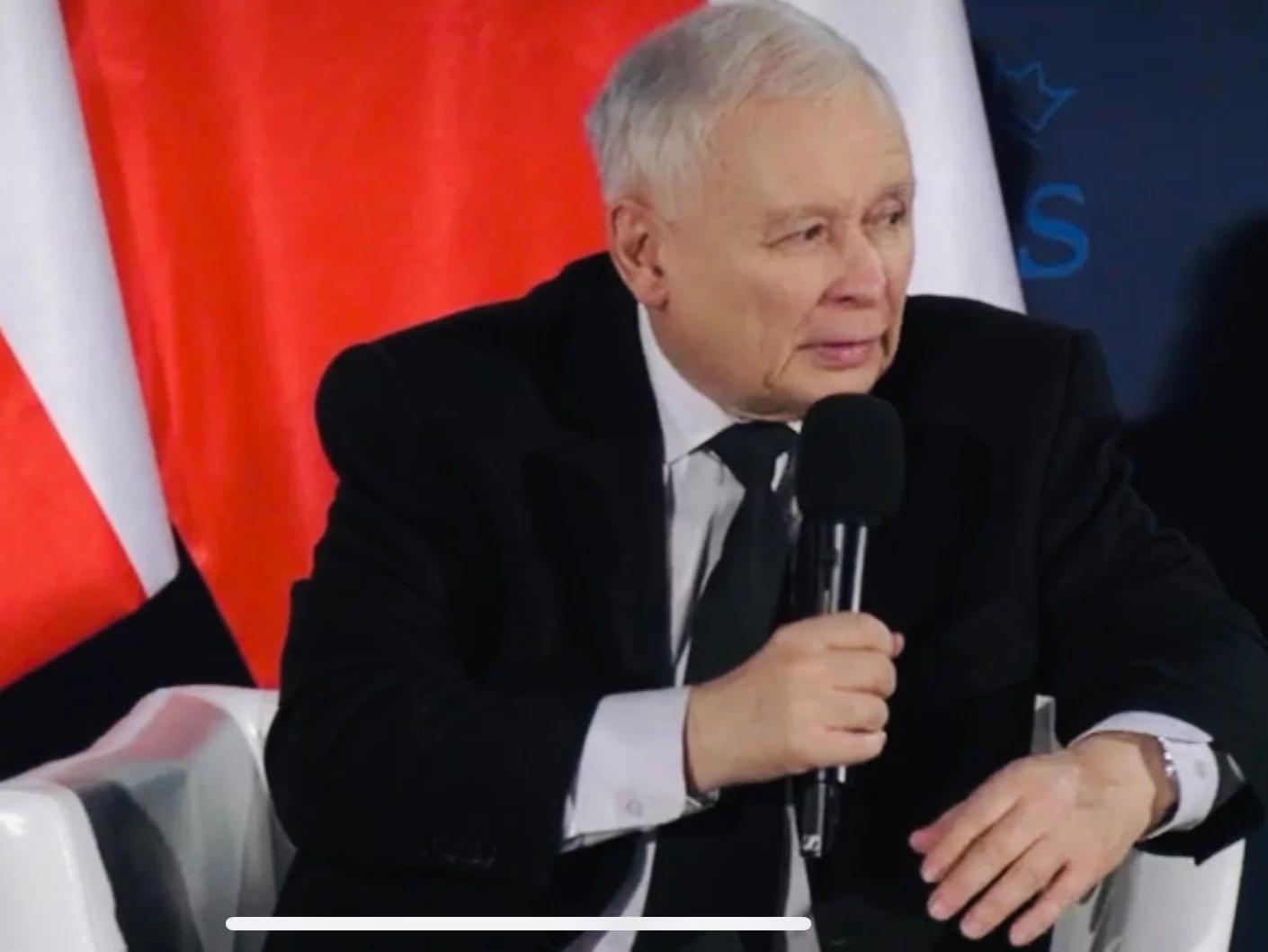 Jarosław Kaczyński na spotkaniu z wyborcami