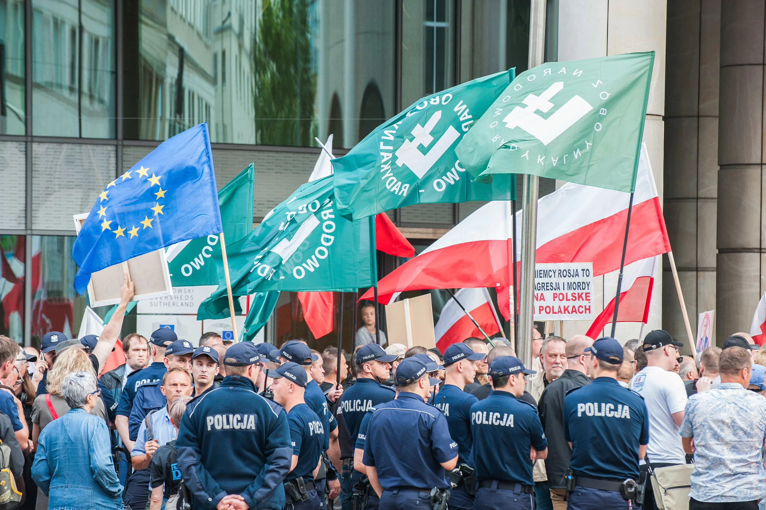 Manifestacja narodowców