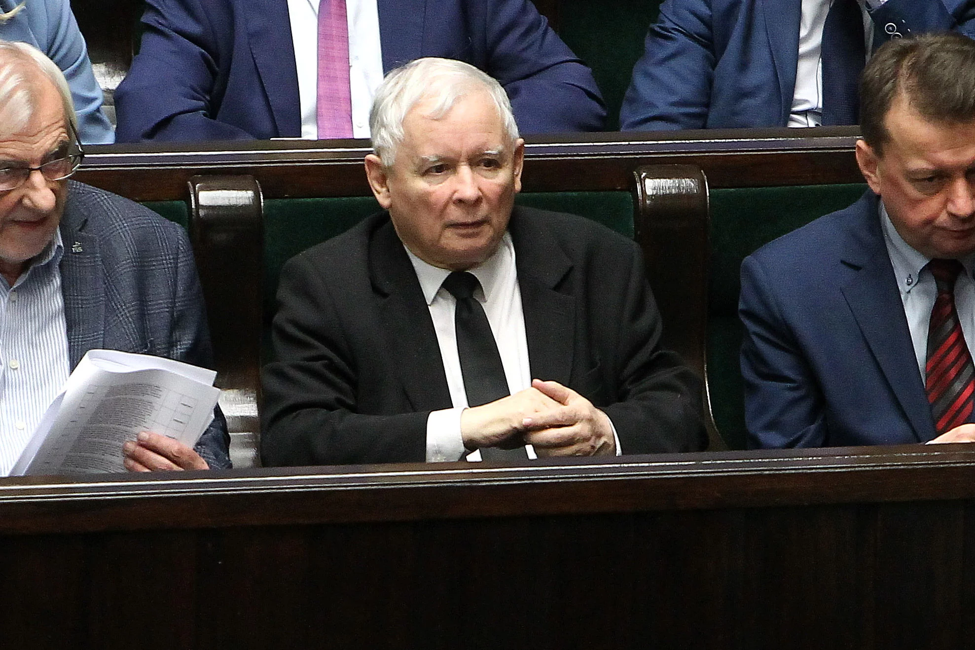 Jarosław Kaczyński w Sejmie