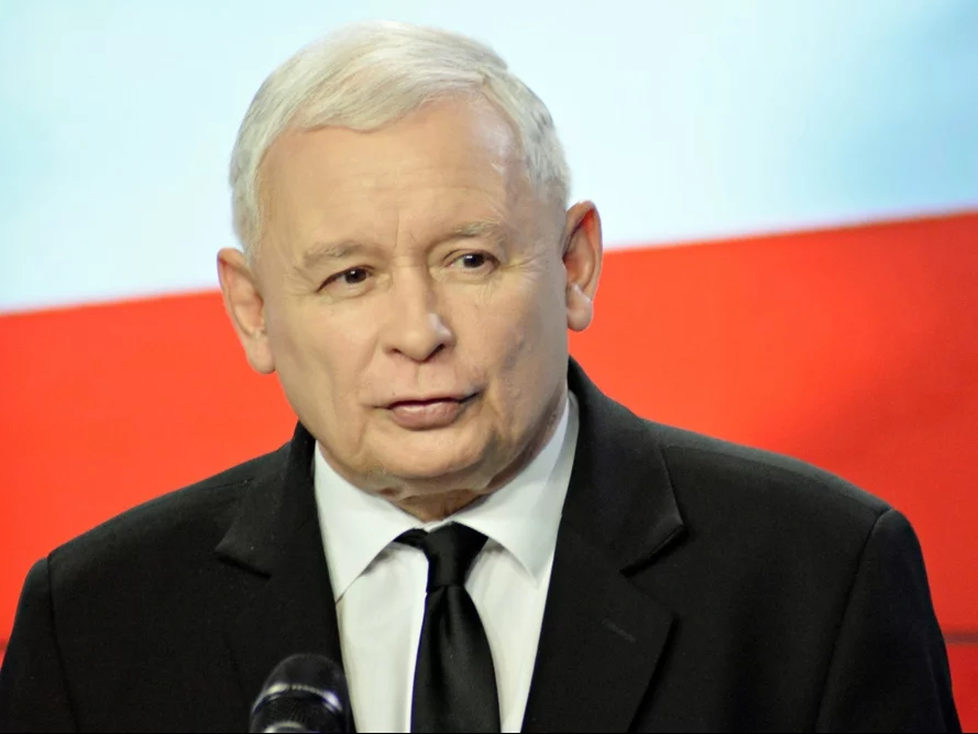 Prezes Prawa i Sprawiedliwości Jarosław Kaczyński.