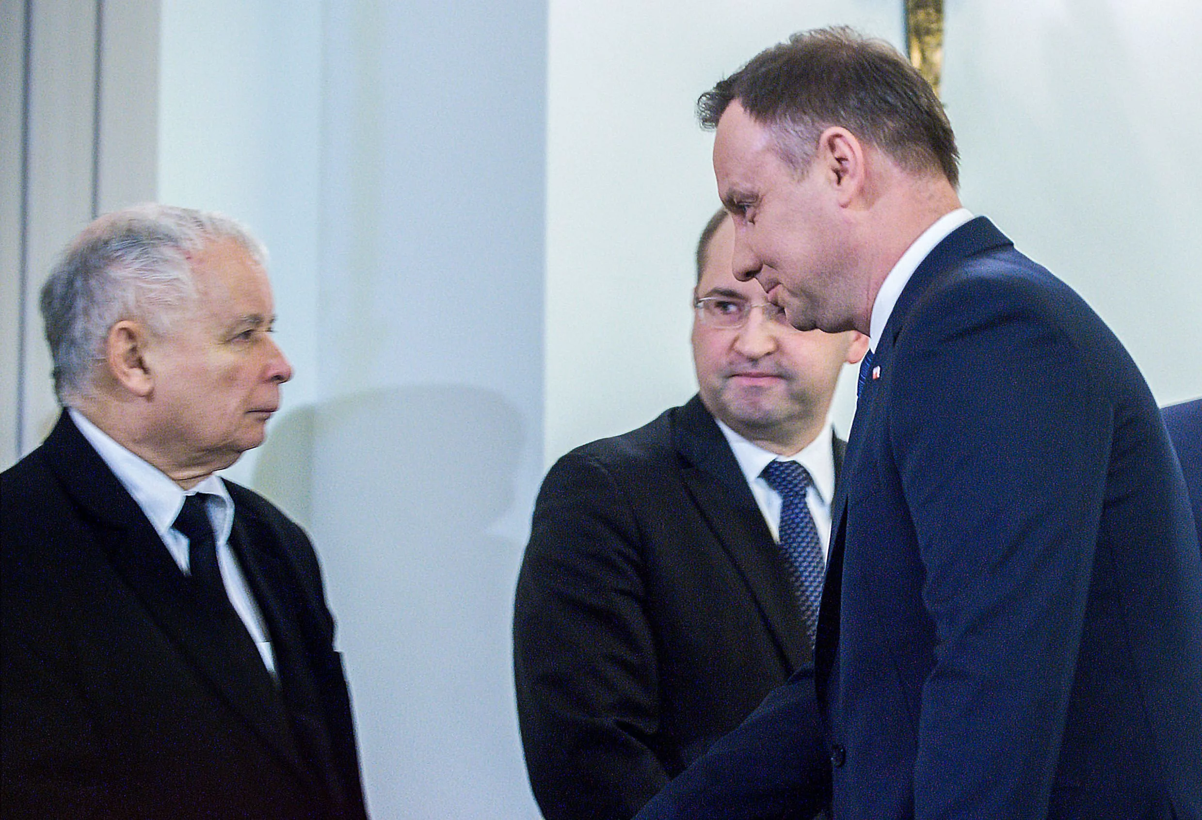 Jarosław Kaczyński i Andrzej Duda