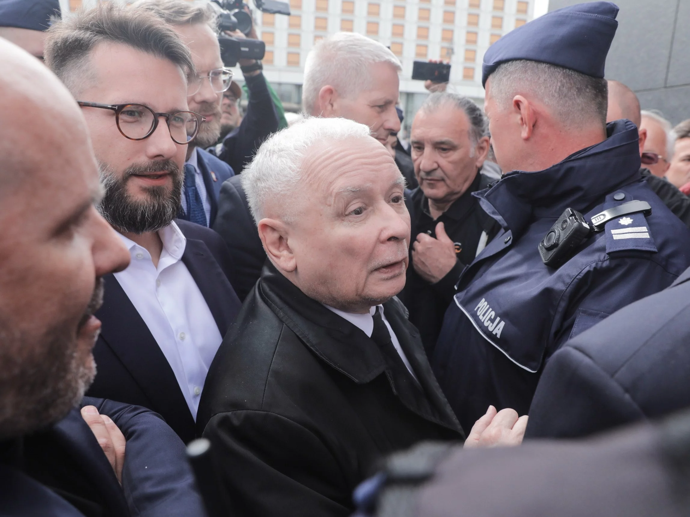 Prezes PiS Jarosław Kaczyński