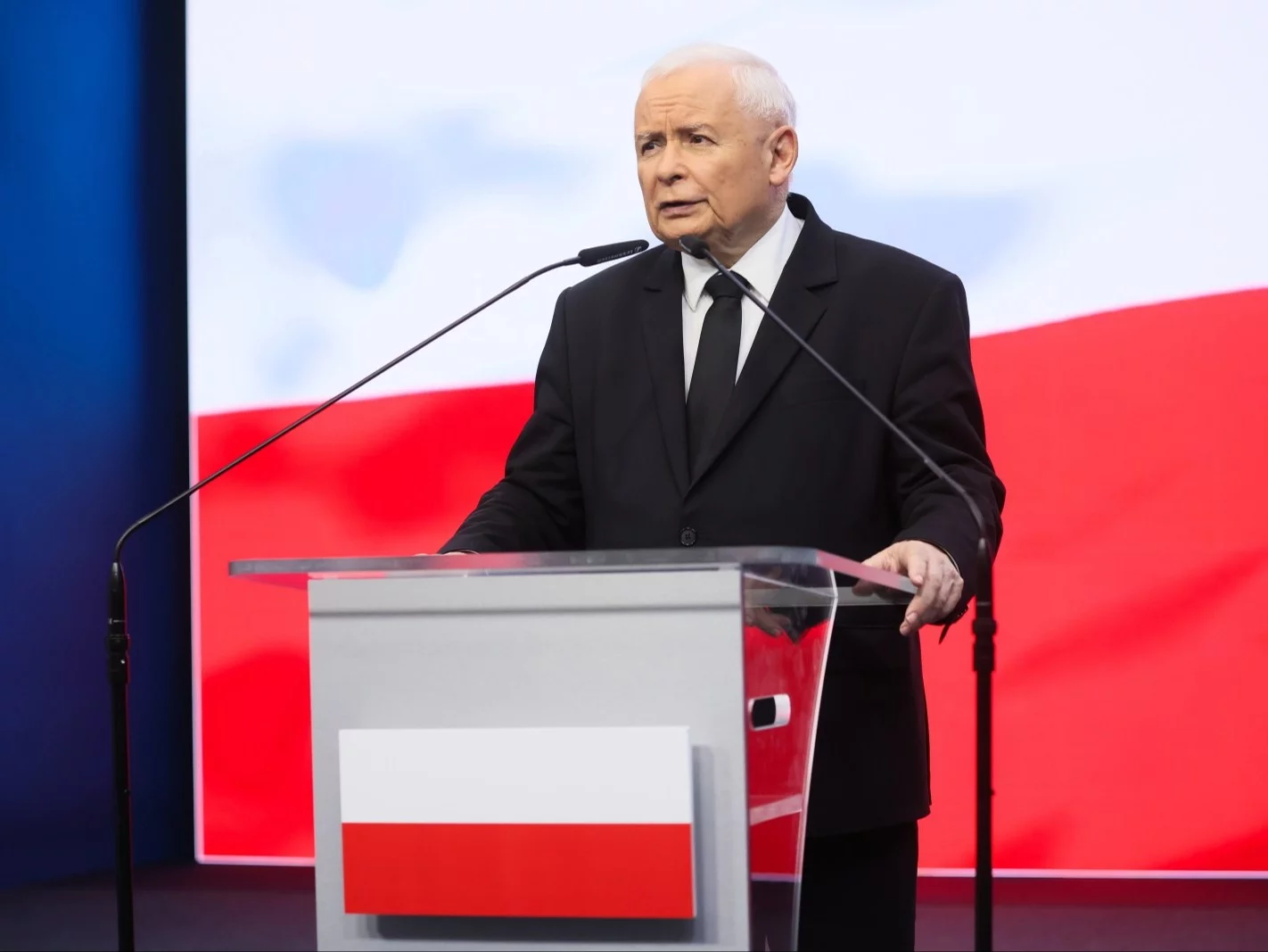 Prezes PiS Jarosław Kaczyński