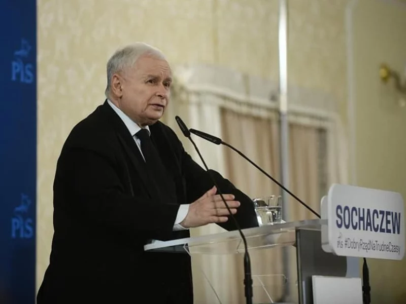 Jarosław Kaczyński w Sochaczewie