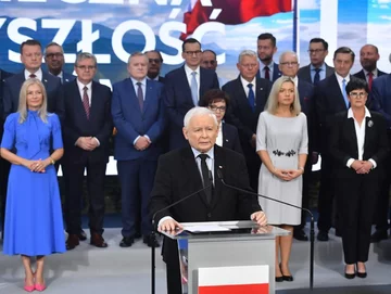 Kaczyński zaprezentował nazwiska liderów list