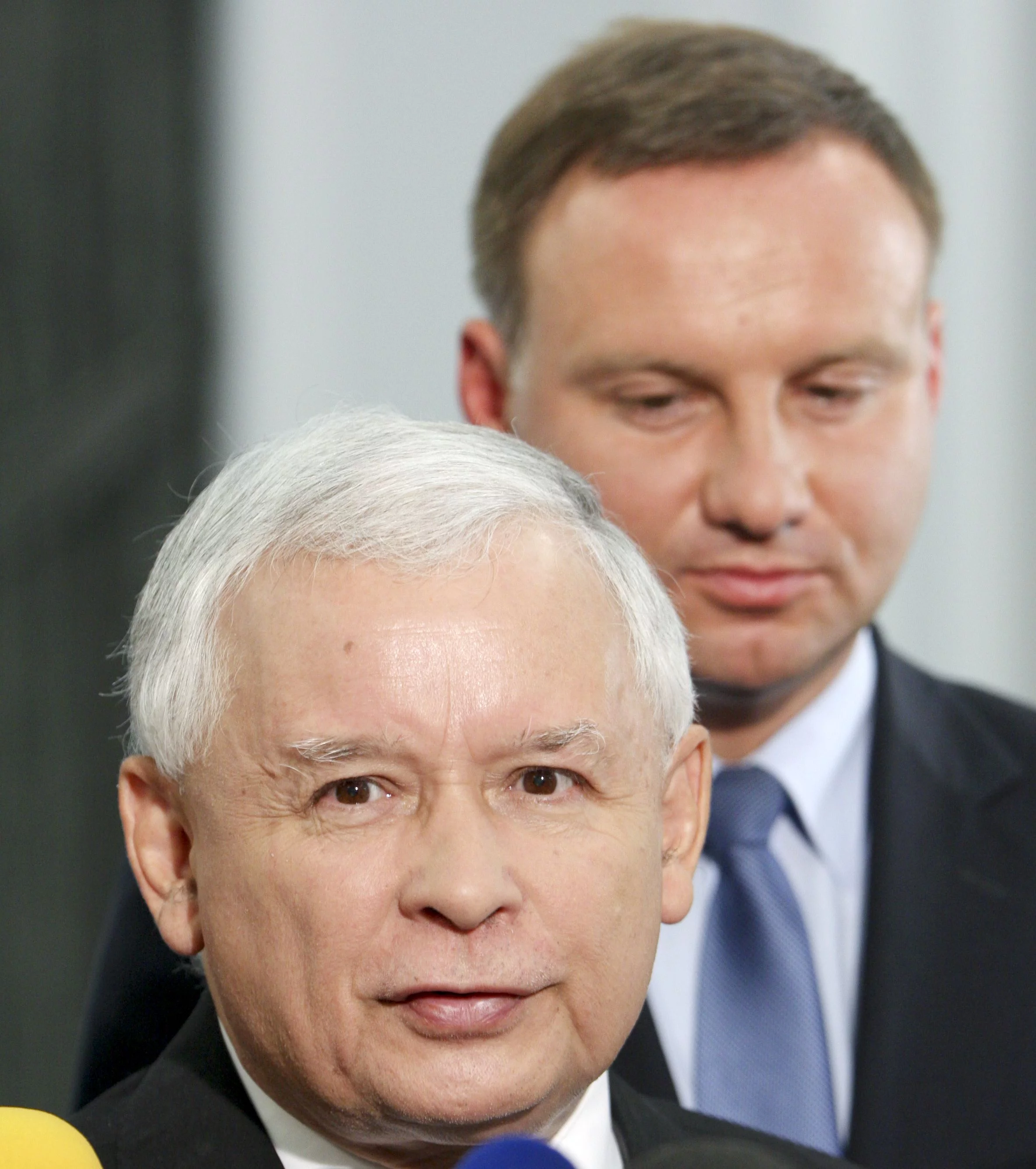 Jarosław Kaczyński i Andrzej Duda