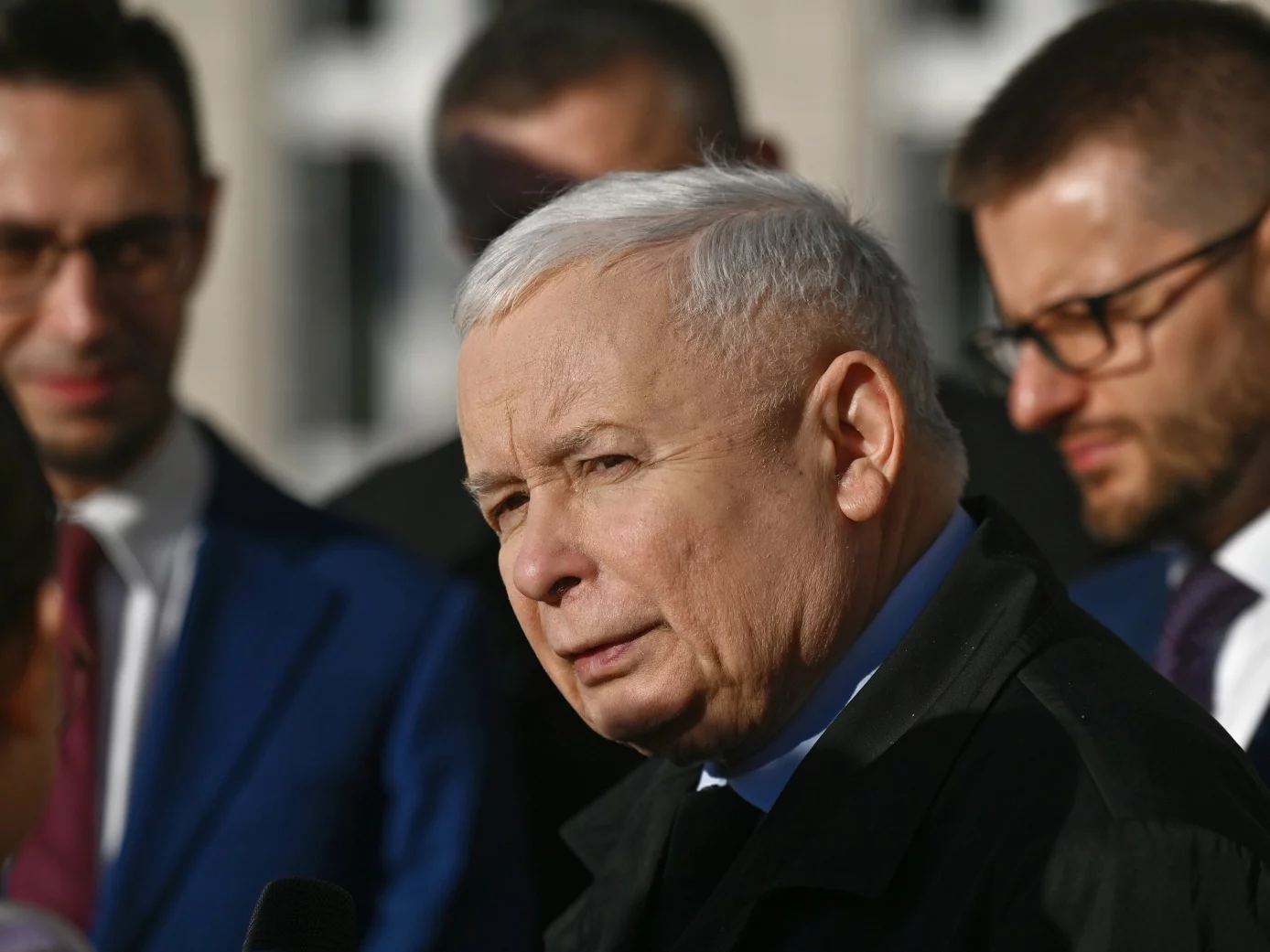 Jarosław Kaczyński w Wadowicach