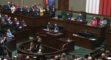 Kadr z 37. posiedzenia Sejmu