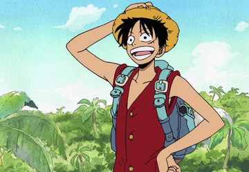 Kadr z anime „One Piece”