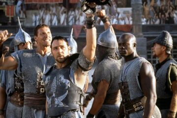 Kadr z filmu "Gladiator"