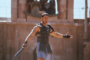 Kadr z filmu „Gladiator”