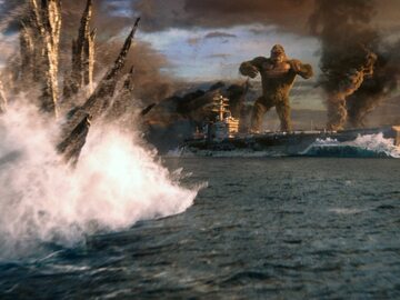 Kadr z filmu „Godzilla vs. Kong”