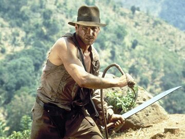 Kadr z filmu „Indiana Jones i Świątynia Zagłady” (1984)
