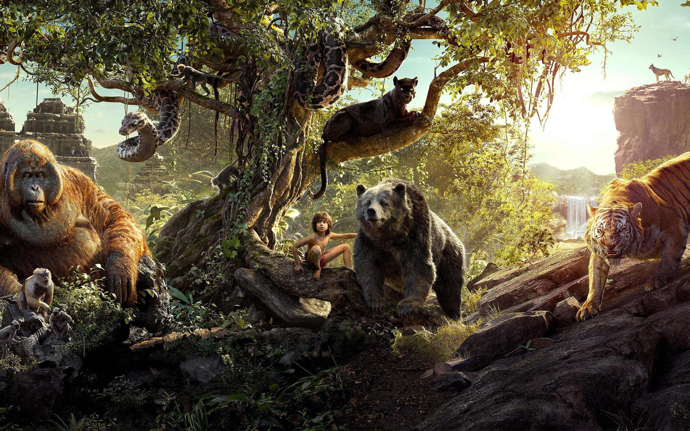 Kadr z filmu „Księga dżungli” / „The Jungle Book” (2016)