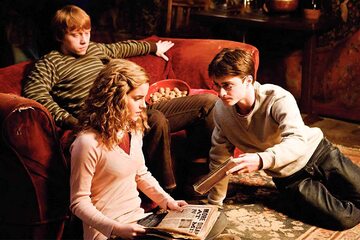 Kadr z filmu o przygodach Harry'ego Pottera