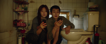 Kadr z filmu „Parasite” (org. „Gisaengchung”) (2019)