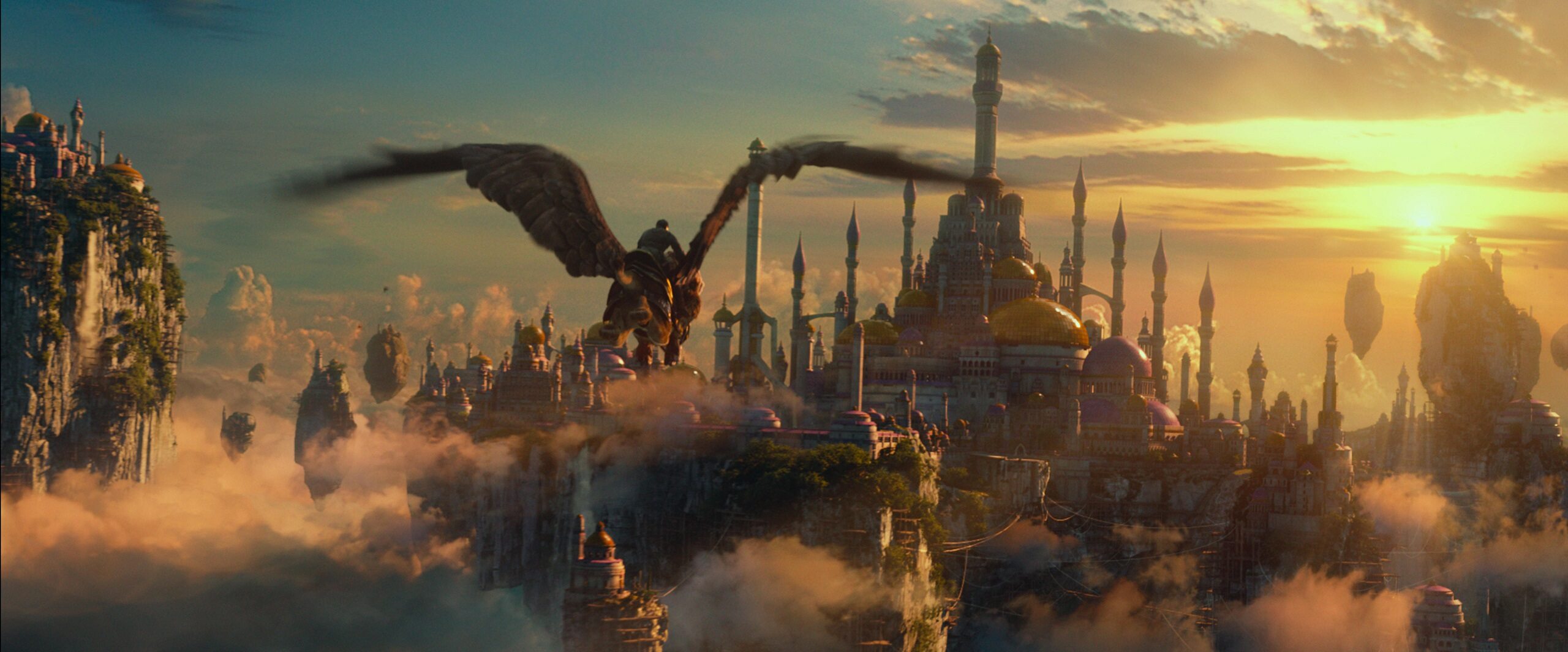 kadr z filmu "Warcraft: Początek" (2016)