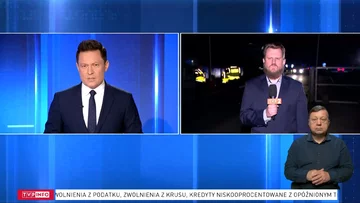 Kadr z materiału „Panoramy” na TVP Info