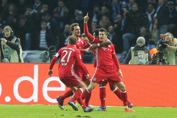 Kadr z meczu Hertha - Bayern