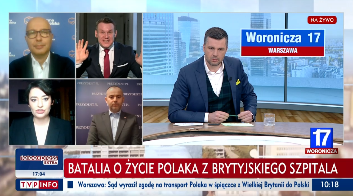 Ostre spięcie na antenie TVP Info. Żukowska do Tarczyńskiego: Zamiast robić z siebie pajaca…