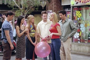 Kadr z serialu „Przyjaciele”