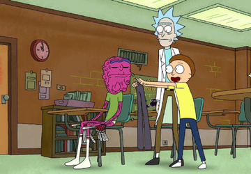 Kadr z serialu „Rick i Morty”