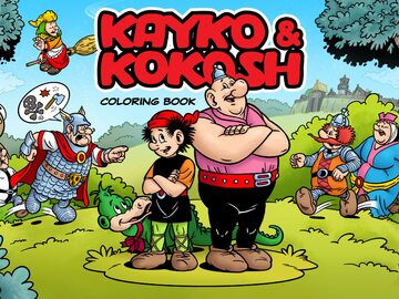 Kajko i Kokosz: Kolorowanka – gra RedDeerGames