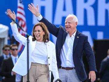 Kamala Harris i Tim Walz