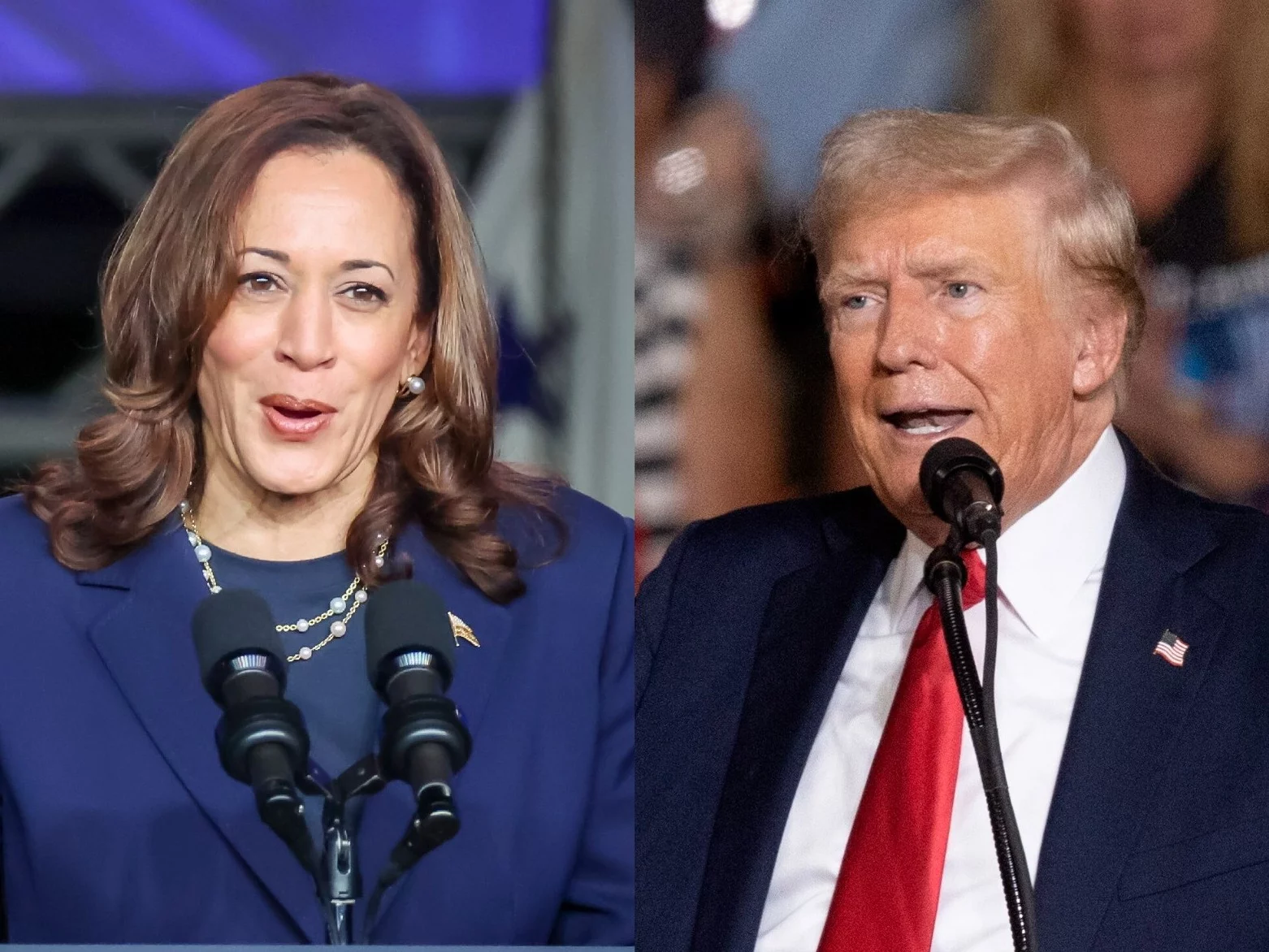 Kamala Harris i Donald Trump