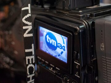 Kamera stacji TVN