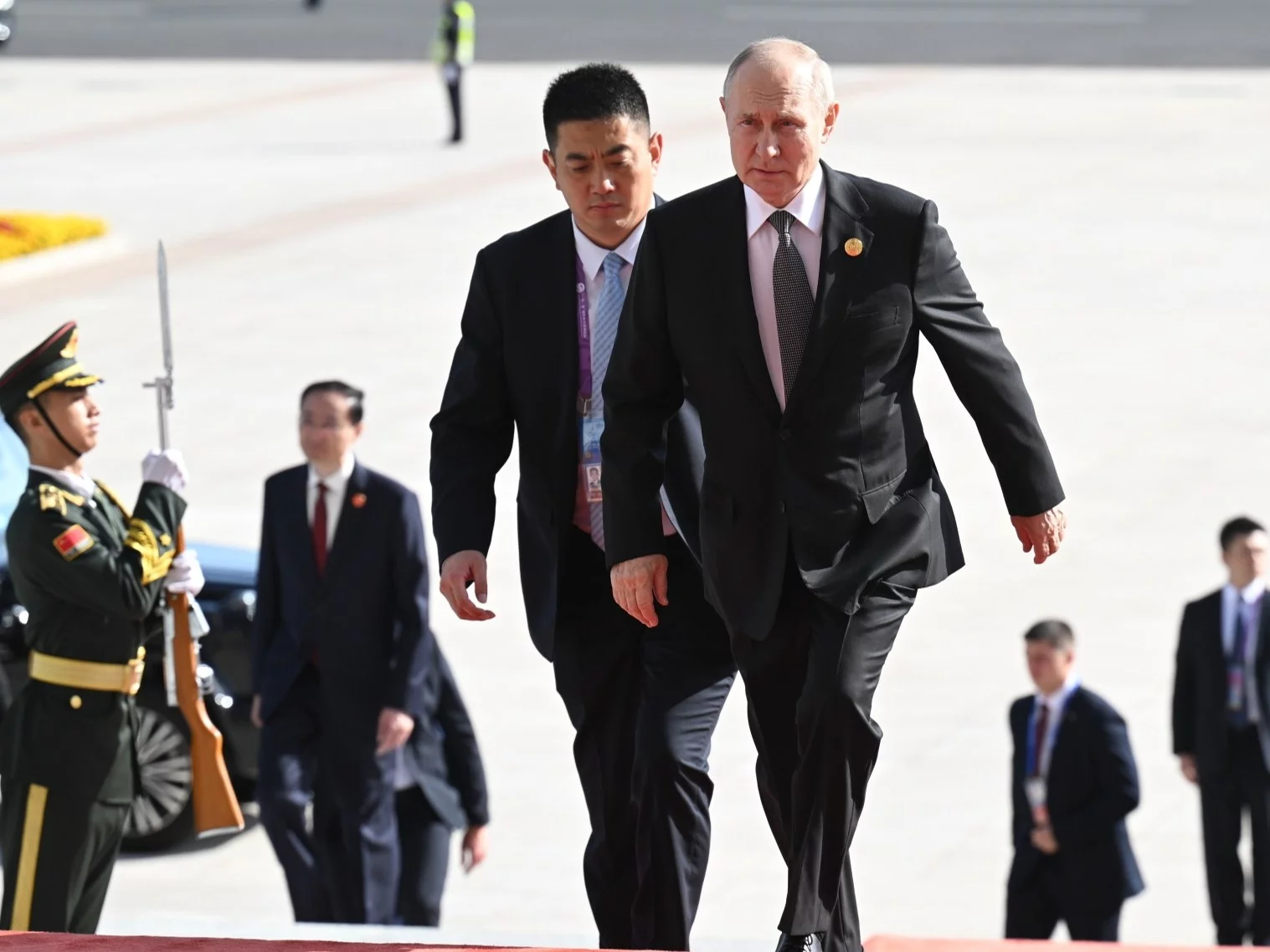 Władimir Putin w Pekinie