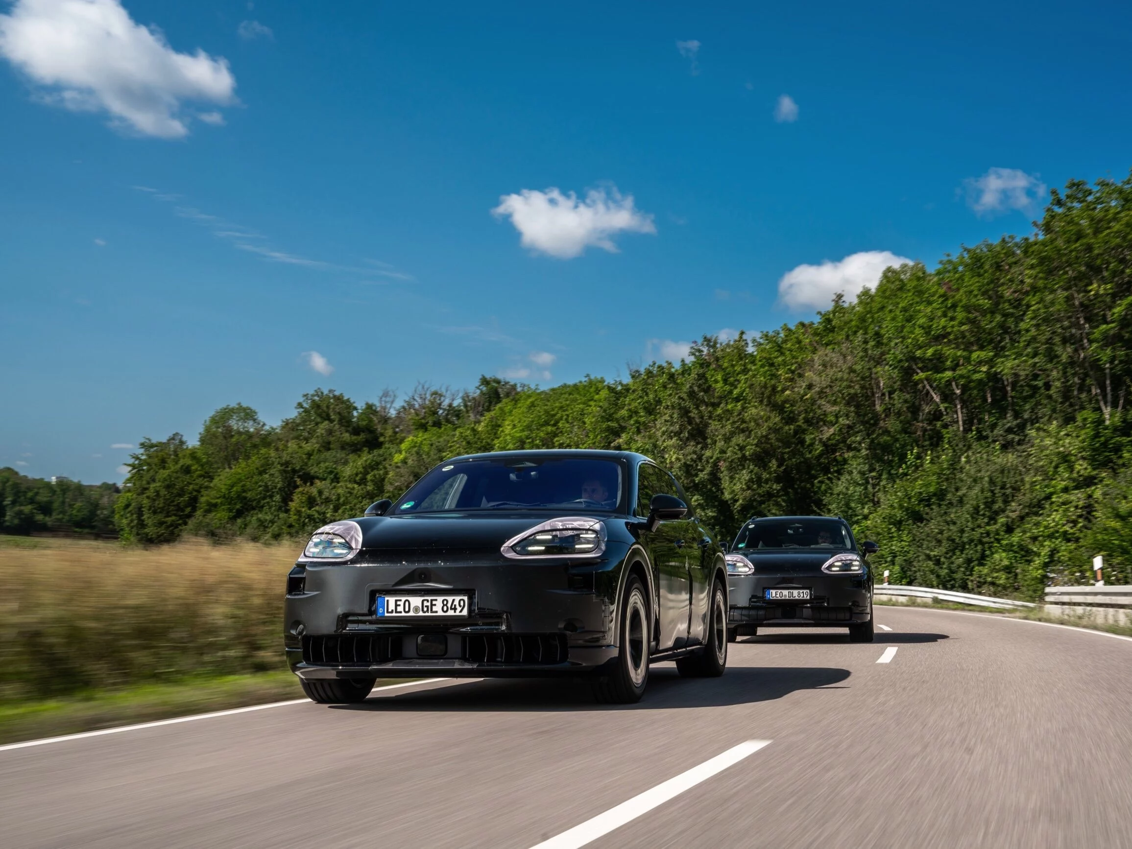 Testy czwartej generacji Porsche Cayenne