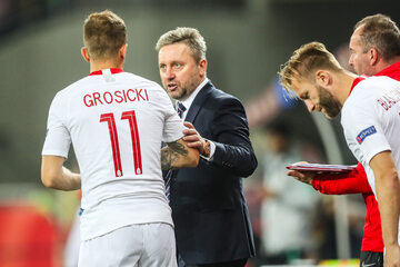 Kamil Grosicki, Jerzy Brzęczek i Jakub Błaszczykowski