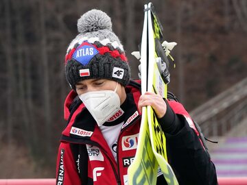 Kamil Stoch po kwalifikacjach w Innsbrucku