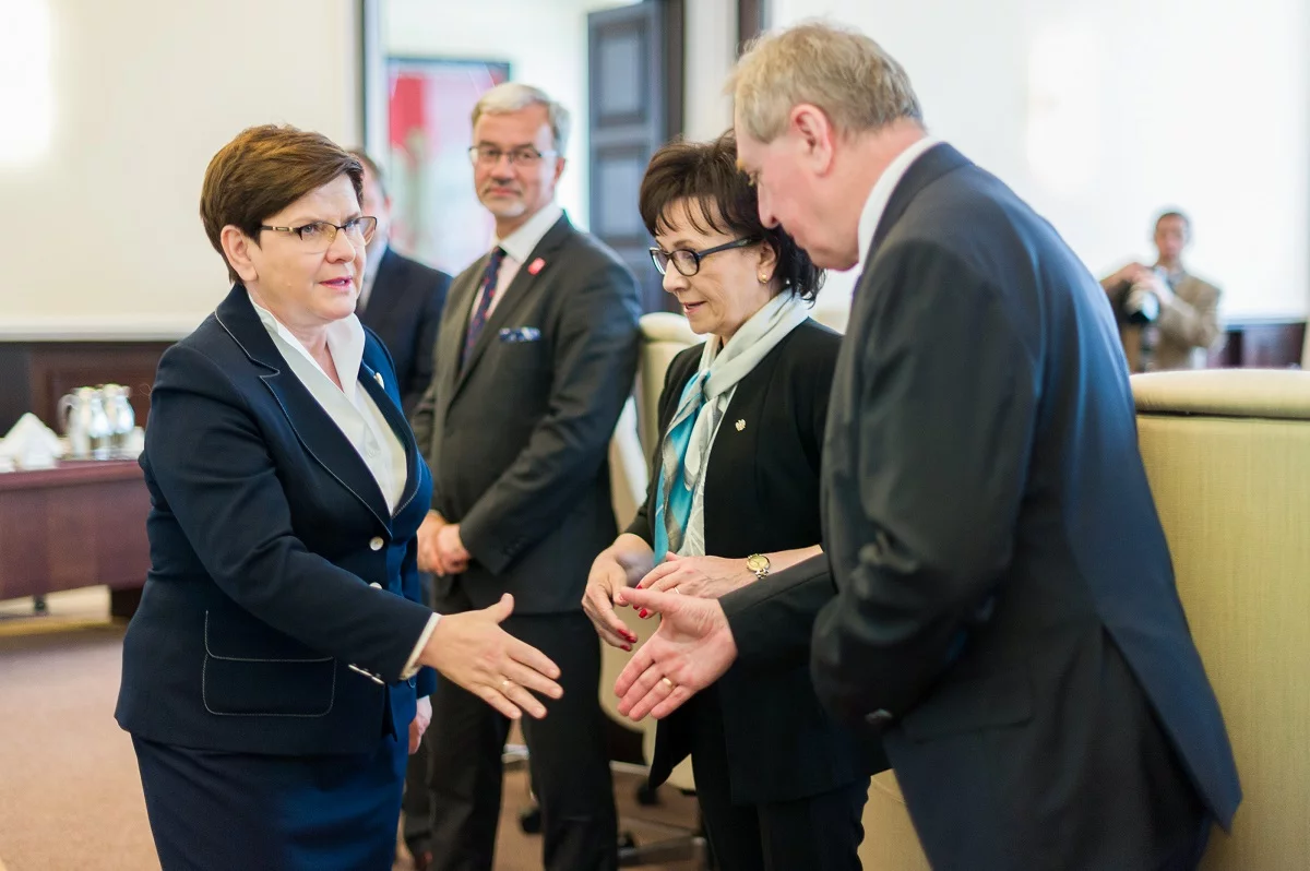 Beata Szydło, Elżbieta Witek, Henryk Kowalczyk