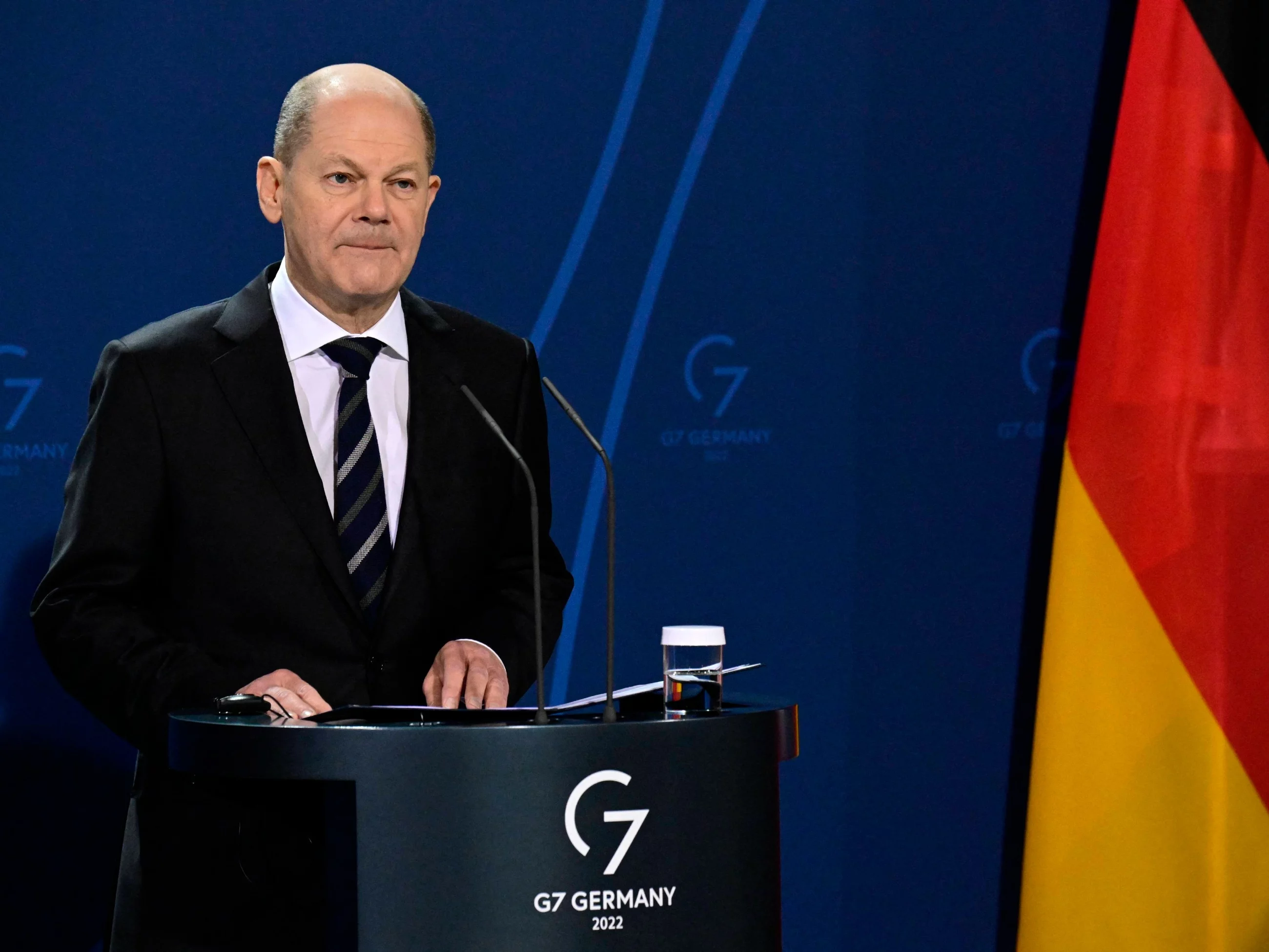 Kanclerz Niemiec Olaf Scholz