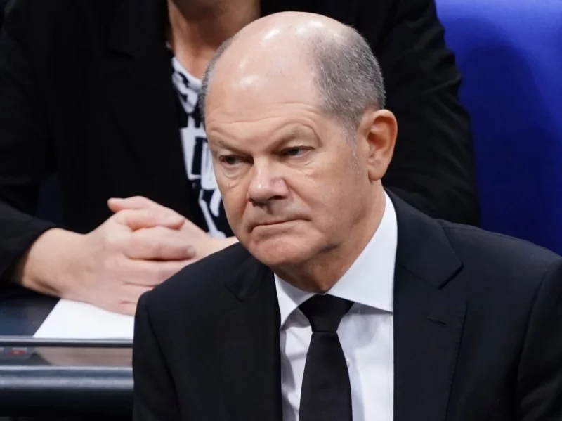 Kanclerz Niemiec Olaf Scholz