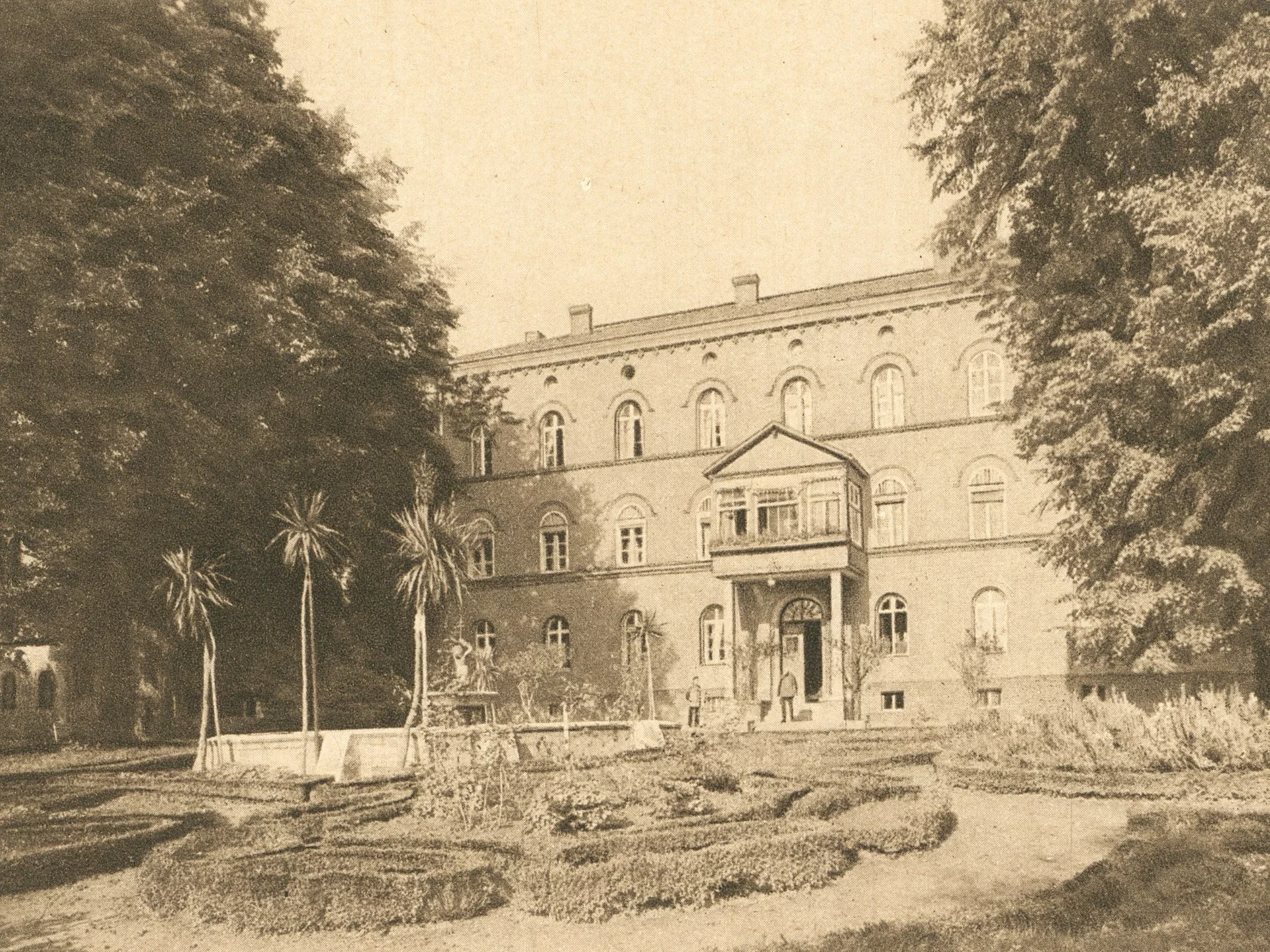 Zakład psychiatryczny w Świeciu w 1930 roku